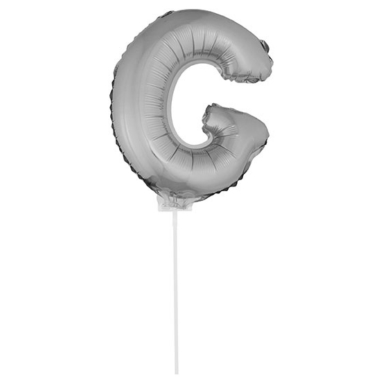 Letter ballon ballons op stokje